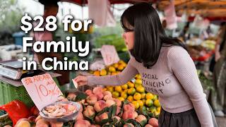 What $28 Buys for My Family in China | Local Market & School Routine screenshot 5
