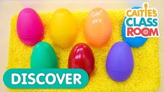 Learn Colors with Surprise Eggs | Caitie's Classroom screenshot 5