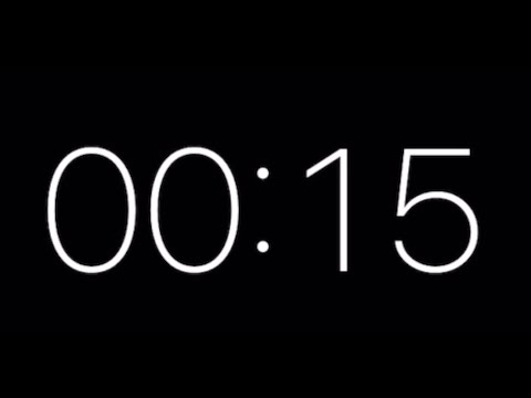 15-SECOND TIMER [Ends With BELL SOUND]
