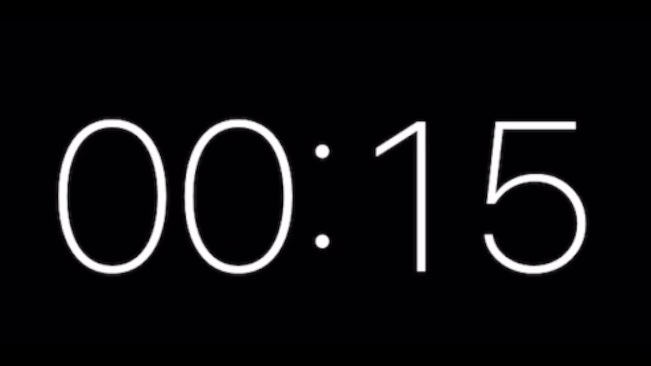 15-SECOND TIMER [Ends With BELL SOUND]