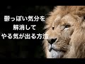 鬱っぽい気分を解消　やる気を出して運のリズムに乗る方法