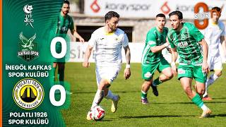 İnegöl Kafkas Spor Kulübü 0 - 0  Polatlı 1926 Spor Kulübü | Maç Özeti