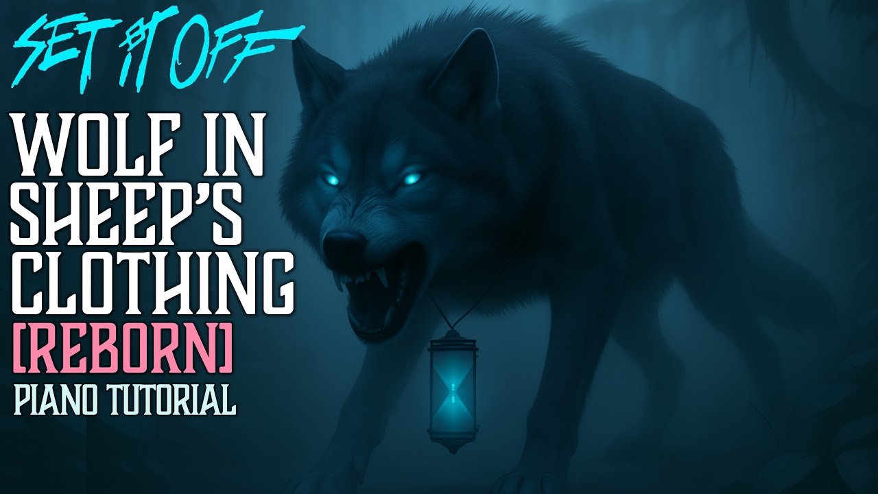 Set It Off - Wolf In Sheep's Clothing [REBORN] | Piano Tutorial