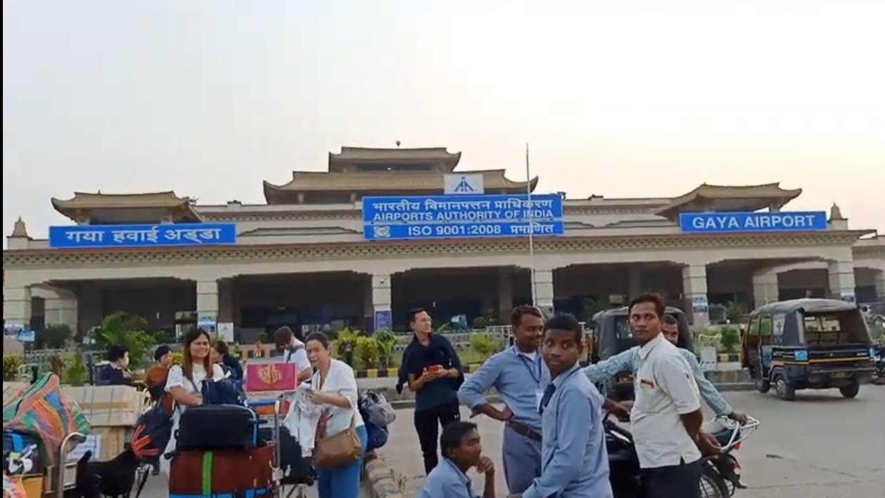 GAYA AIRPORT สนามบินคยา อินเดีย YouTube