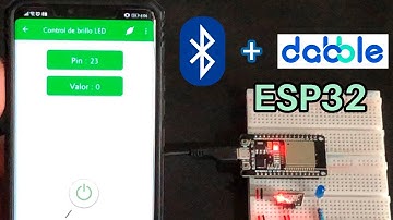Cómo usar el Bluetooth del ESP32 con Dabble.