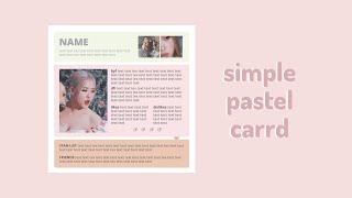 simple pastel carrd tutorial