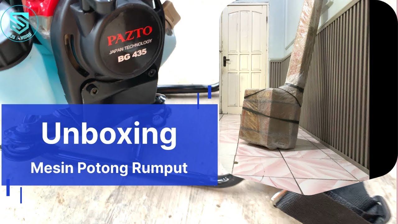 UNBOXING ‼️ Mesin potong rumput 4 Tak || Pazto BG 435