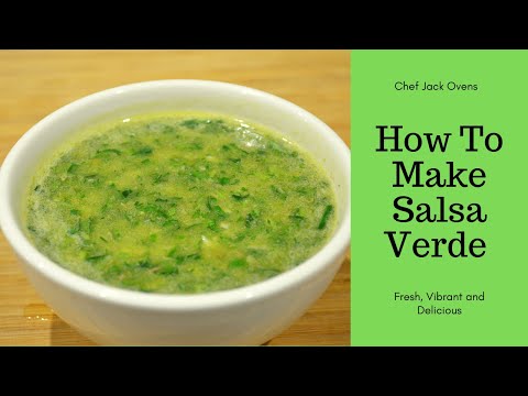Salsa Verde  How To Make