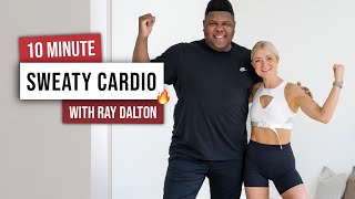 10 MIN BEGINNER GOOD MOOD CARDIO Workout - with RAY DALTON! No Equipment, All Standing Home Workout