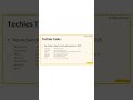 Techies Talks