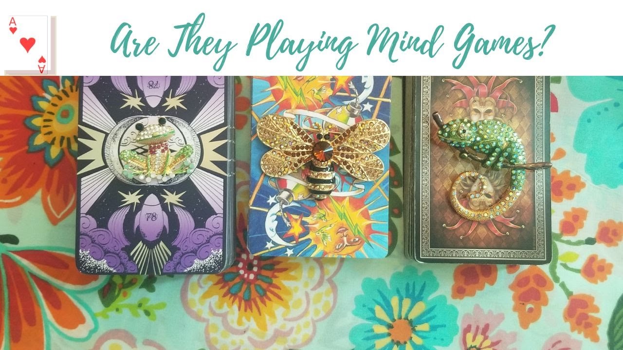 ARE THEY PLAYING MIND GAMES WITH YOU? PICK A CARD/ PICK A CARD