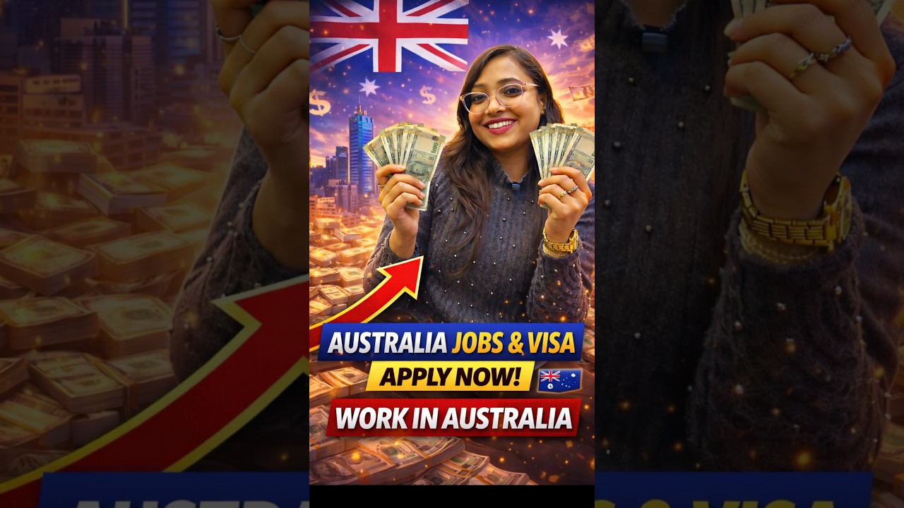 Australia Jobs 2026 🇦🇺 | Work Visa Jobs for Indians