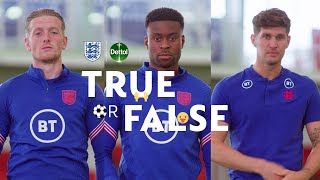 Dettol x Men's England Players - True Or False - Episode 2