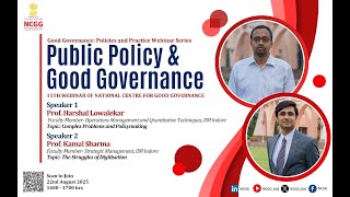 11th Webinar on Good Governance: Policies and Practice | IIM Indore