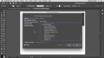 Adobe Illustrator "Change Default Font Size" Wk 290