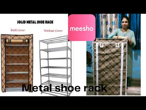 Metal shoe rack unboxing || Fashion and home