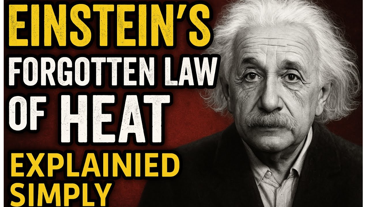 Einstein’s Forgotten Law of Heat Explained Simply