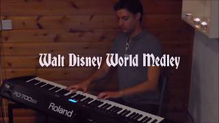 Video thumbnail of "Walt Disney World Medley - Piano & Arrangement by Gijs van Winkelhof (Gijspiano)"