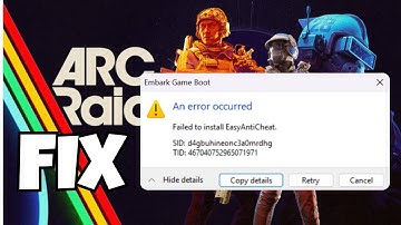 Embark Anti-Cheat mislukt bij installatie FIX (2025) | Arc Raiders / The Finals Anti-Cheat-fout o...