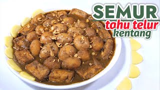 Download Lagu RESEP SEMUR TAHU TELUR KENTANG MANIS GURIH LEZAAT  -- MASAKAN AKHIR BULAN MP3