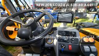 Inside The Cab Of The New Jcb Loadall 538-60 Agri