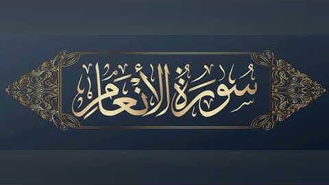  سورة الأنعام بصوت الشيخ ناصر القطامي#القرآن_الكريم #ناصر_القطامي 