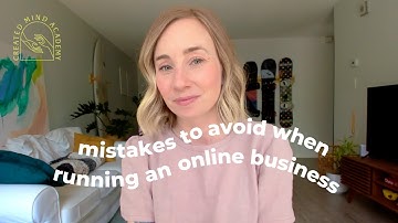 6 mistakes to avoid when running an online business