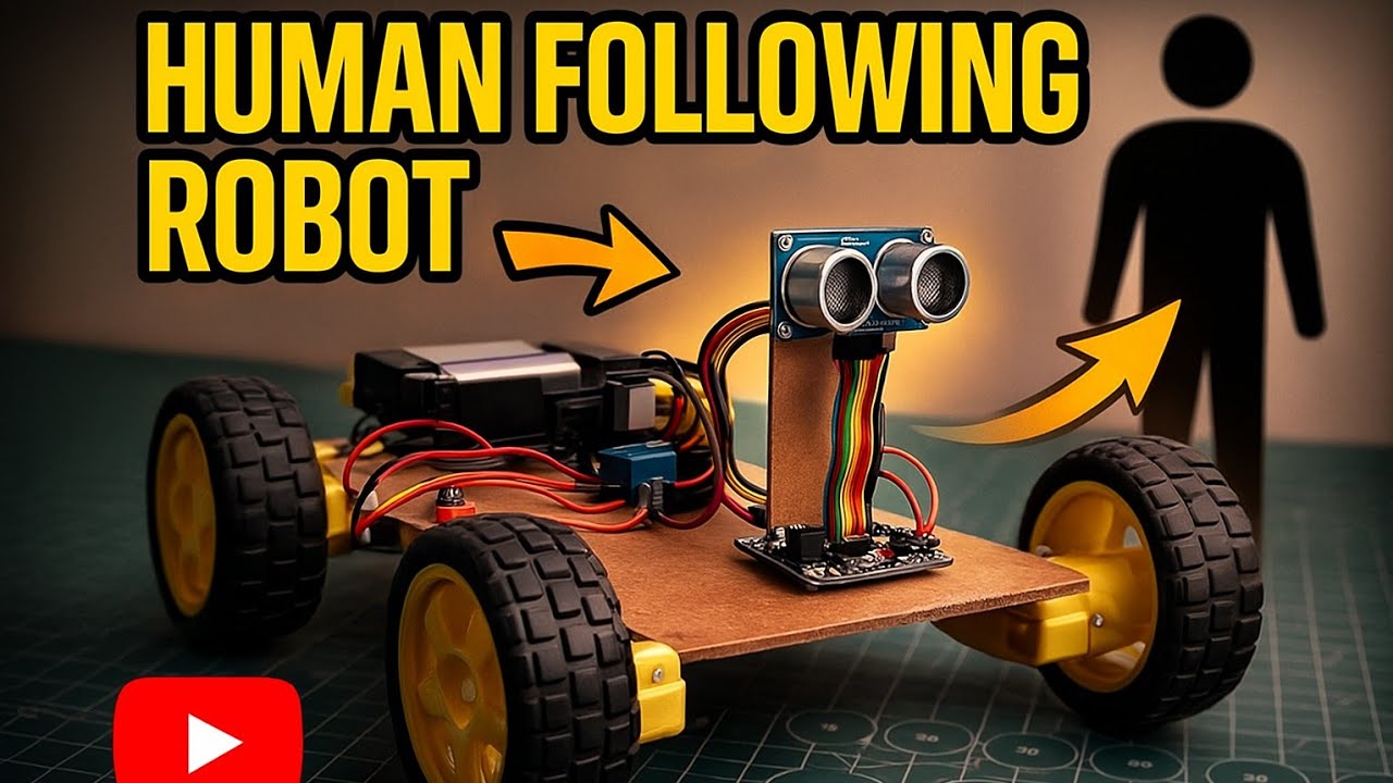Создайте робота, отслеживающего человека, с помощью Arduino