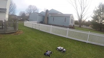 Traxxas Slash 4x4 Castle 2200 motor Mamba monster esc 4s