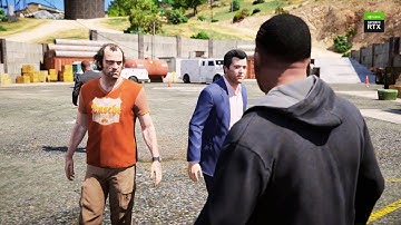 GTA V Enhanced  Full Raytracing Gamplay | Graphic Mod CoreFx | Part 9 | 2k