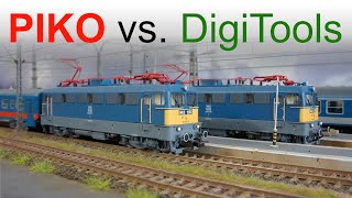 PIKO gyári hangos V43-as összehasonlítása a DigiTools hangjával