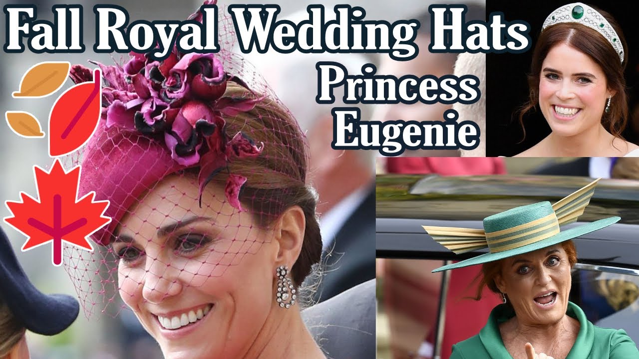 Royal wedding hats Princess Eugenie, Tips for Fall hat wearing