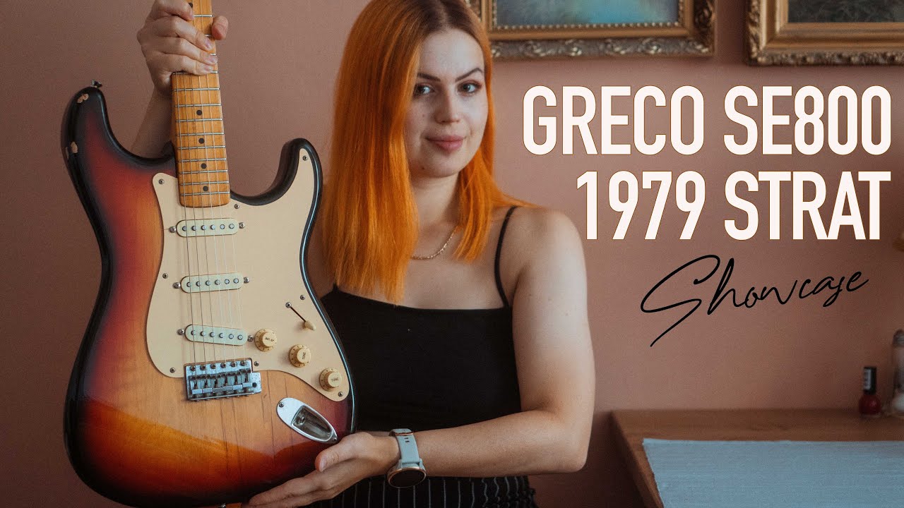 Better than Fender? 1979 Greco Stratocaster SE800 SHOWCASE