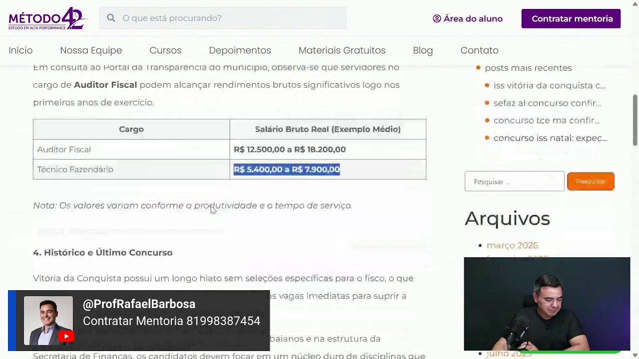 SEFAZ AL - Concurso confirmado para 2026 - Dicas de Preparação para a Área Fiscal