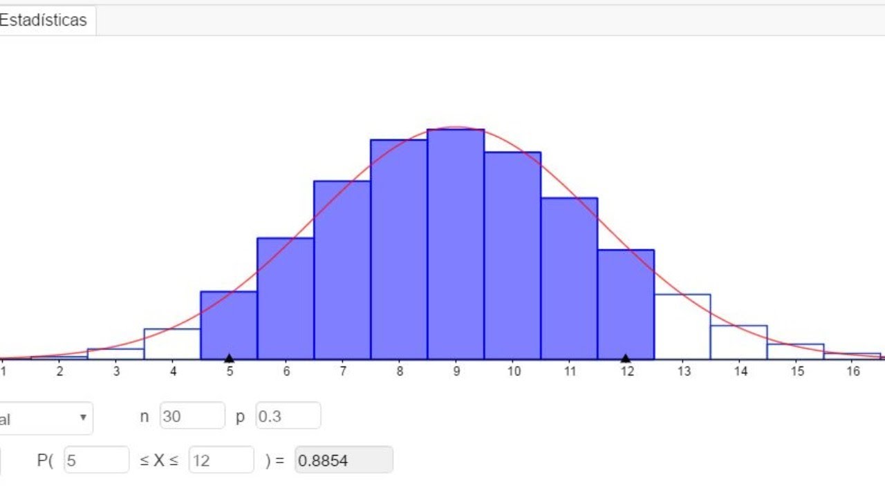 2 bac 21 variable aleatoria binomial normal 1 junio youtube