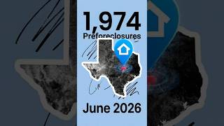 🚨 Texas Recorded 1,974 New Pre-foreclosures in June 2026