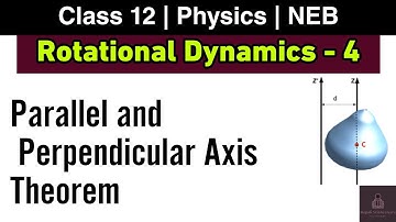 Parallel and Perpendicular axis theorem, Work done | Rotational Dynamics L-4 | NEB Class 12 Physics