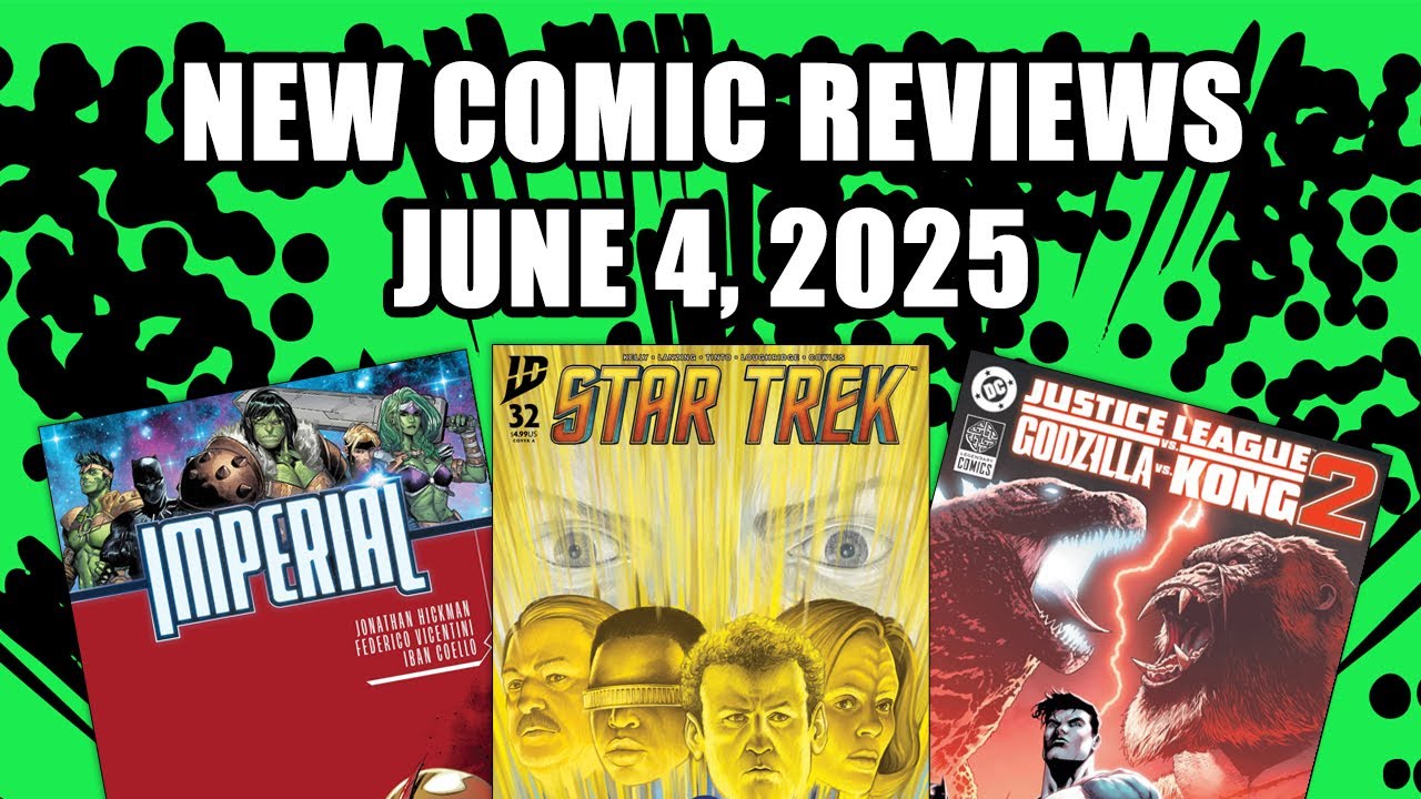 Imperial, Justice League Vs Godzilla Vs Kong 2, And More Comic Book Reviews for June 4, 2025