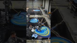 This Epoxy Floor Looks ILLEGAL 😳 #epoxyfloor #epoxyresin #3depoxyfloor