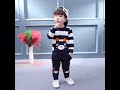 2020 Kids Clothing Suit Spring Baby Boys and Girls Clothes Set Cotton Sweater Pullovers Fashion 2