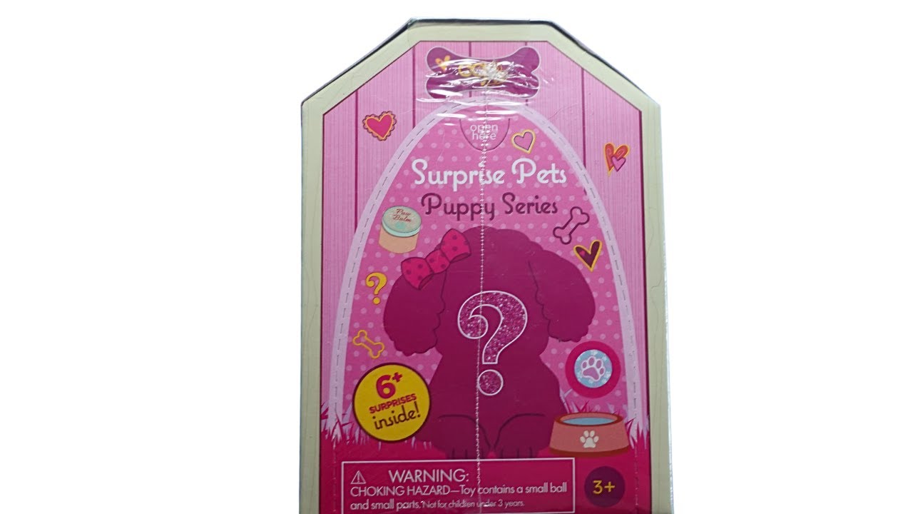 Обзор распаковки скрытой коробки Our Generation Surprise Pets Puppy Series