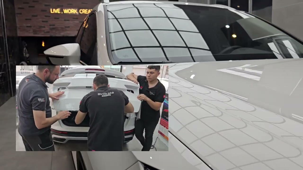 Seat Ateca // Bayi'den Birlik Oto'ya Stek Dynolight 150 Mikron Komple %100 PPF, LLumar Cam Filmi