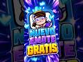 Nuevo EMOTE GRATIS para todos ustedes🗿❤ #clashroyale