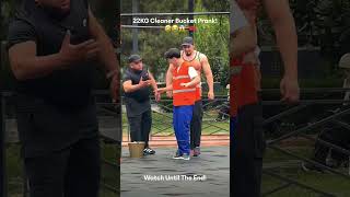 22KG Cleaner Bucket Prank! Insane Watch Until The End!