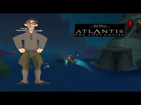 Disneyu0027s Atlantis: The Lost Empire (PS1) 100% Walkthrough - Part 13 - Aktirak Flight