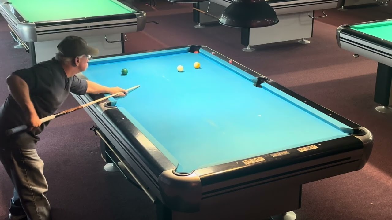 Image of video the Pops VS Cal! Crazy 9-BALL Practice Session 5