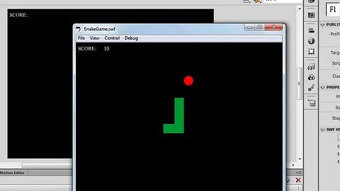 How to make a flash game like SNAKE (AS3)