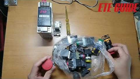 Điện Công Nghiệp cơ bản : Nút nhấn - Push Button IEC SB || ETE GUIDE