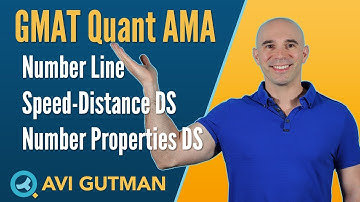 Number Properties DS, Number Line Reciprocals, Speed Distance DS: Quant Reasoning AMA