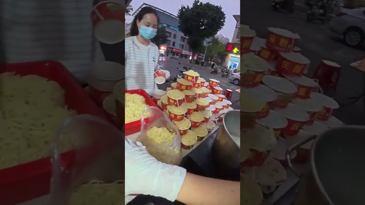 POV Livestream | Morning Prep of Hot Dry Noodles | Real-Time Street Food Workflow